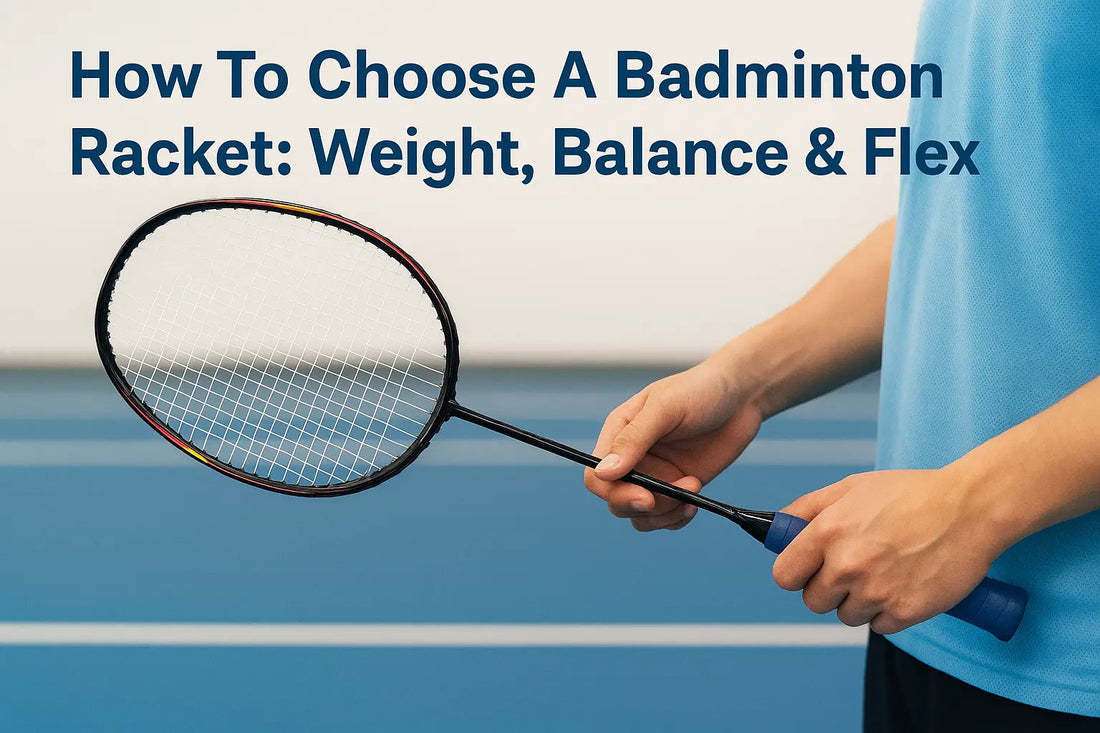 How To Choose A Badminton Racket: Weight, Balance & Flex