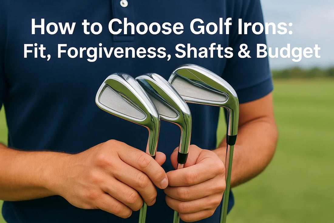 How to Choose Golf Irons: Fit, Forgiveness, Shafts & Budget