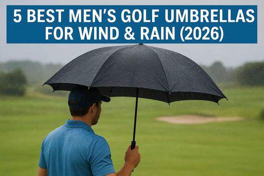 5 Best Men's Golf Umbrellas For Wind & Rain (2026)