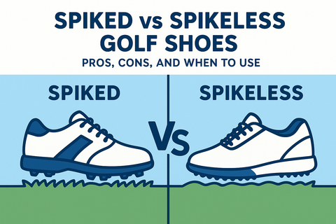 Spiked vs Spikeless Golf Shoes: Pros, Cons, and When to Use
