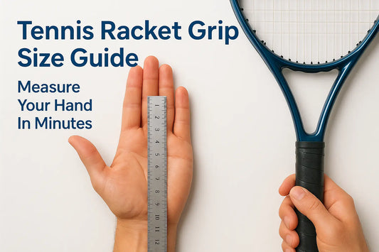 Tennis Racket Grip Size Guide: Measure Your Hand In Minutes