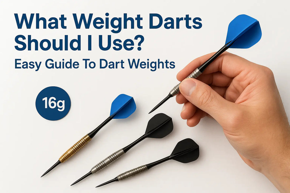 What Weight Darts Should I Use? Easy Guide To Dart Weights