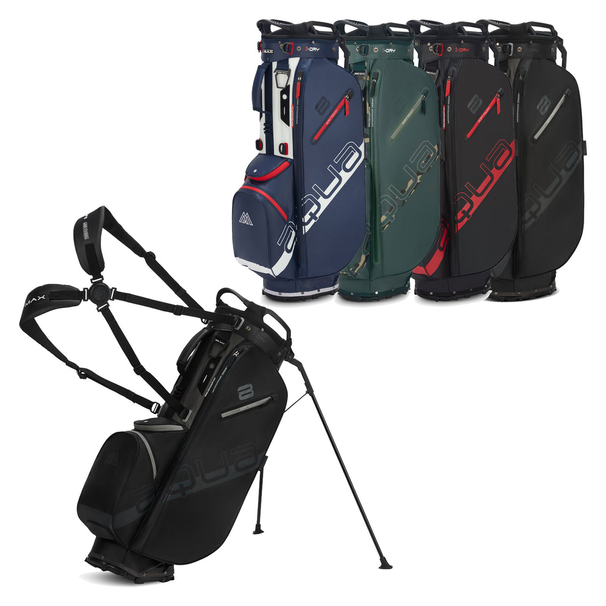 Big Max Golf Aqua Eight H Waterproof Stand Bag