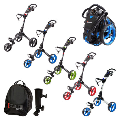 Skymax Cube 3-Wheel Golf Trolley Cart