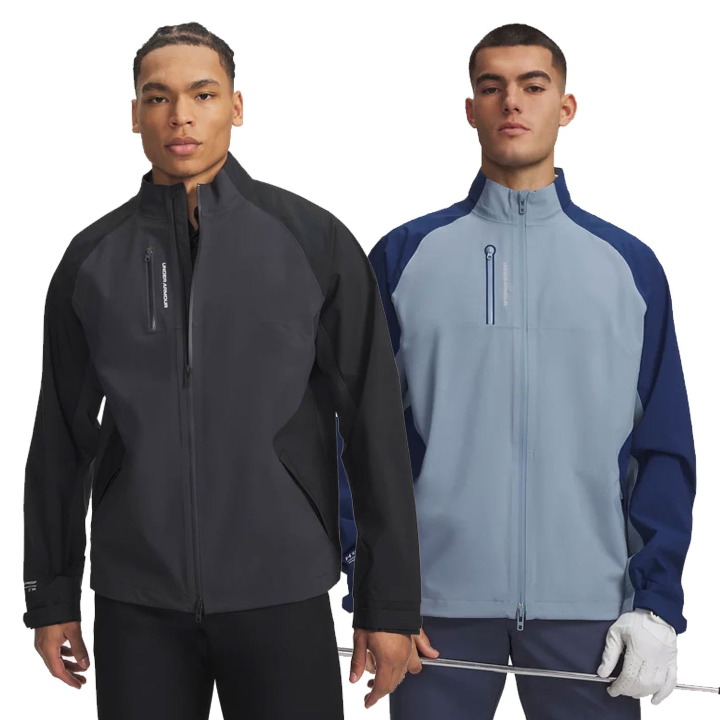 Under Armour Mens Waterproof Glide Rain Jacket 6013052