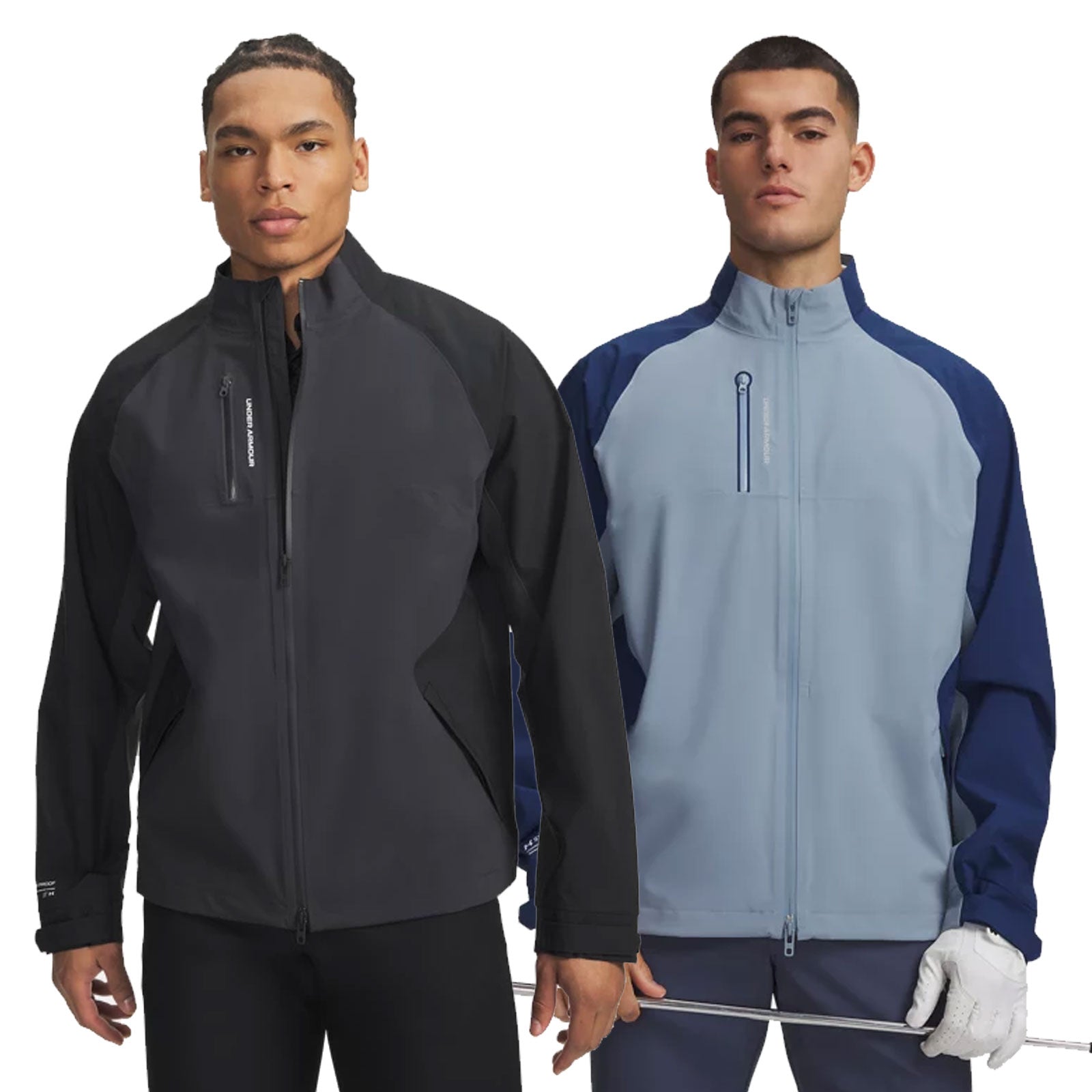 Under Armour Mens Waterproof Glide Rain Jacket 6013052