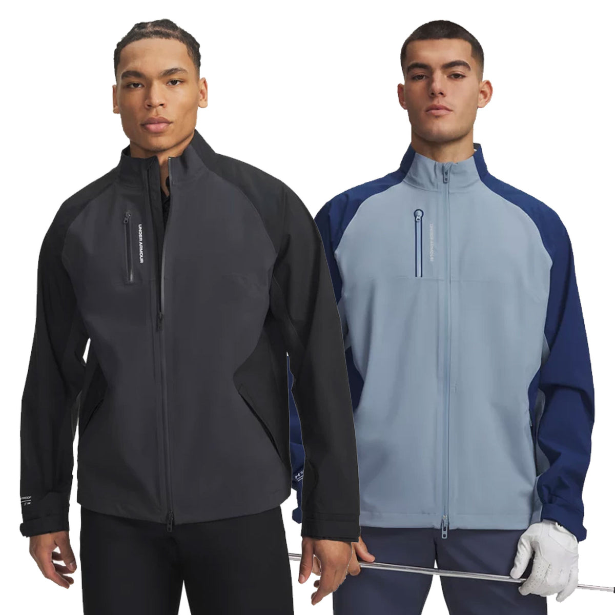 Under Armour Mens Waterproof Glide 2.0 Rain Jacket