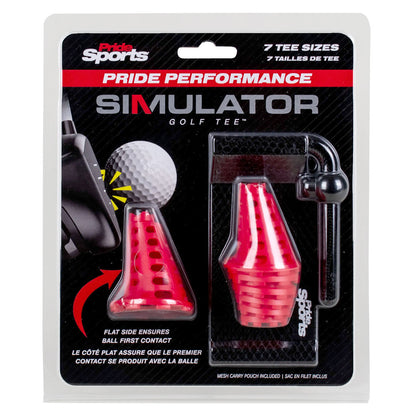 PrideSports Performance Golf Simulator Tees