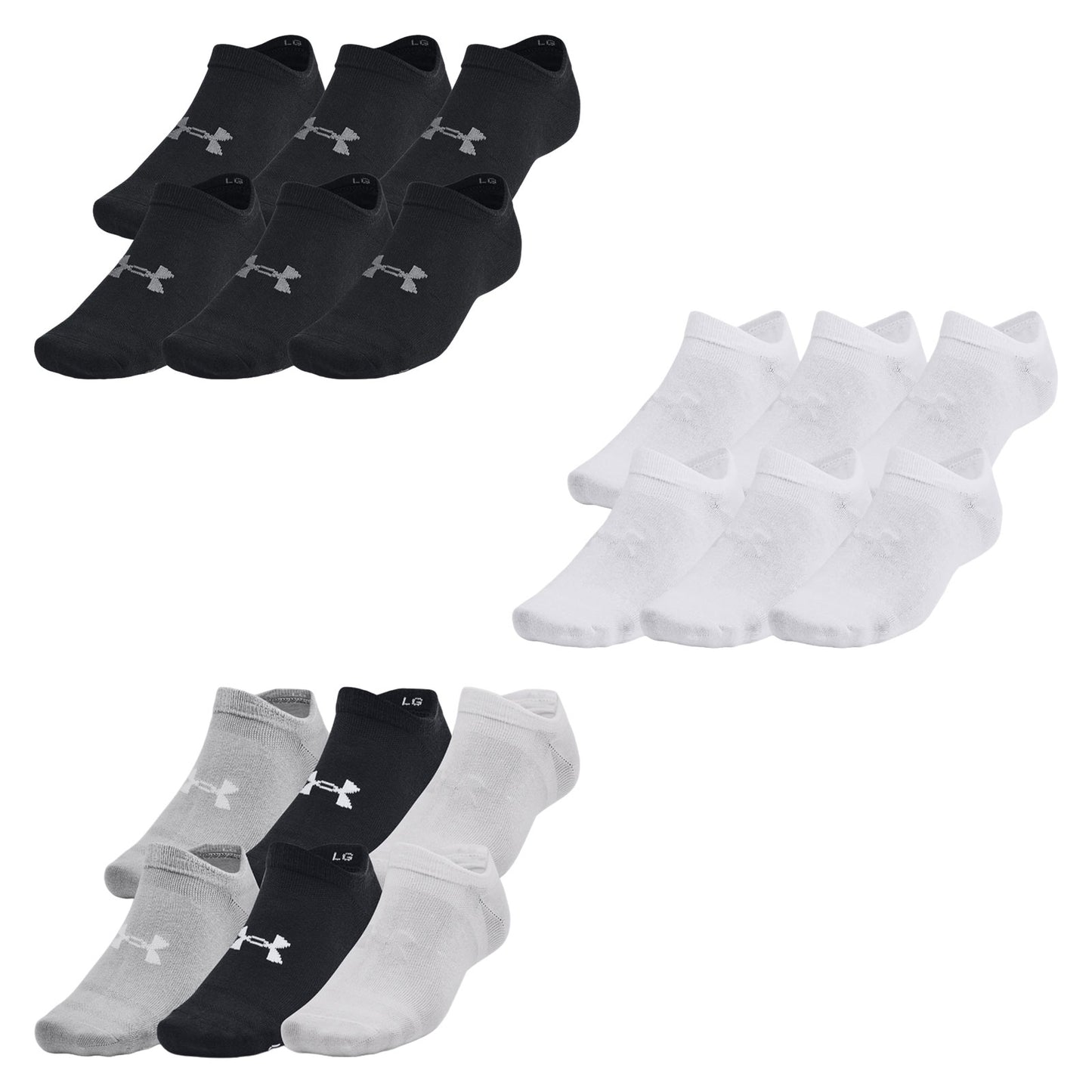 Under Armour Essential No-Show Socks 1382611