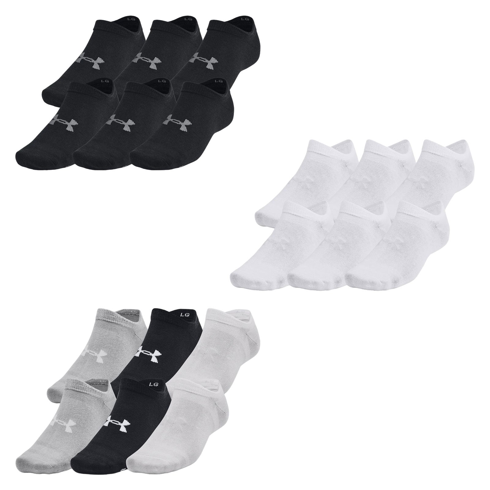 Under Armour Essential No-Show Socks 1382611