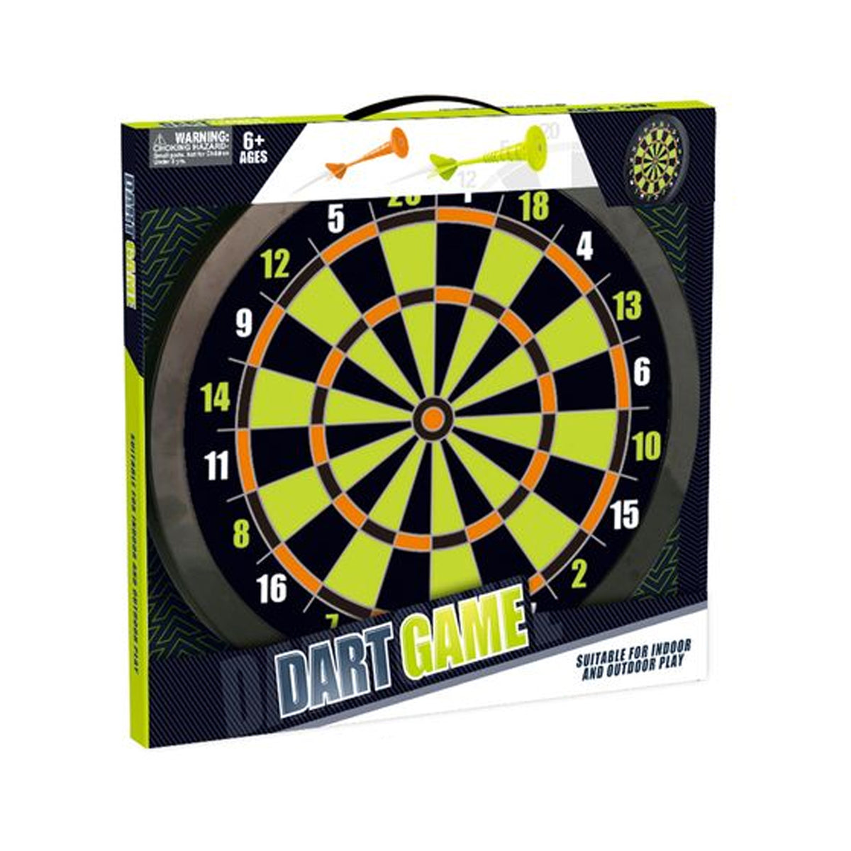 Pure4Fun Kids Toy 16" Magnetic Dartboard