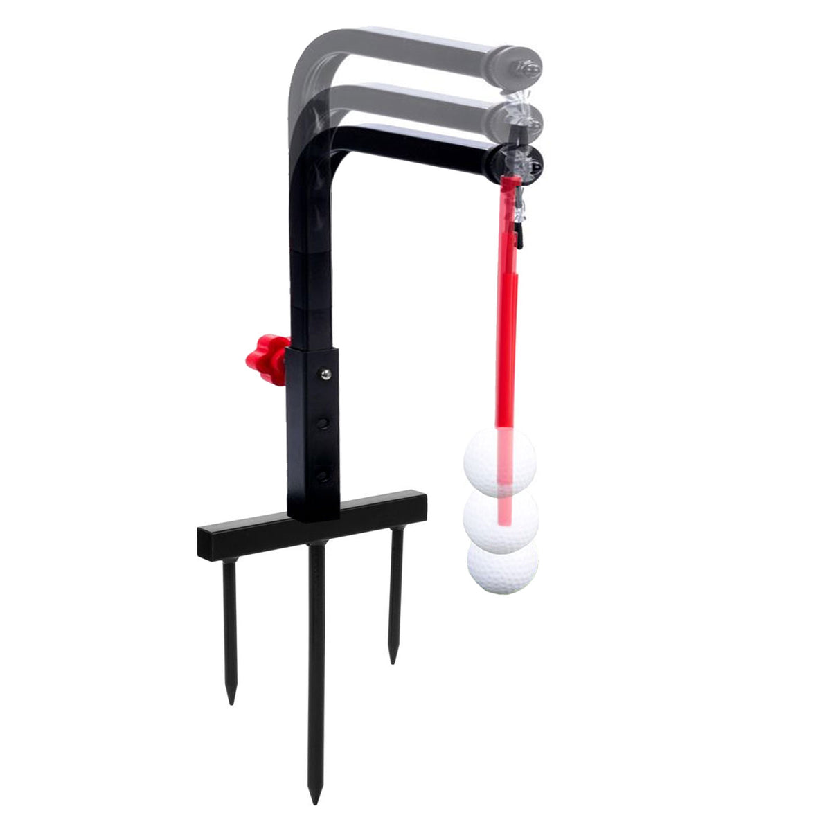 Pure2Improve Golf Swing Trainer with Grass Spikes