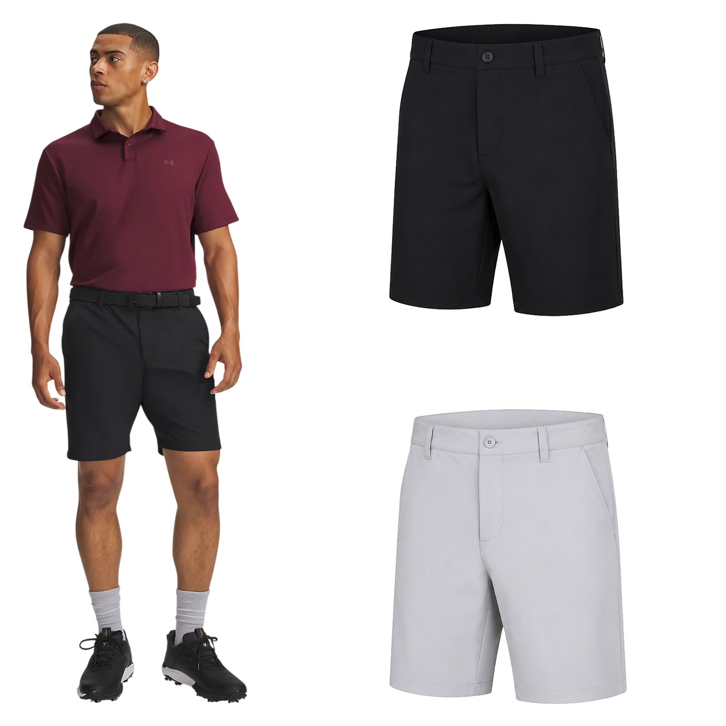 Under Armour Mens Links Matchplay Tapered Shorts 6013988