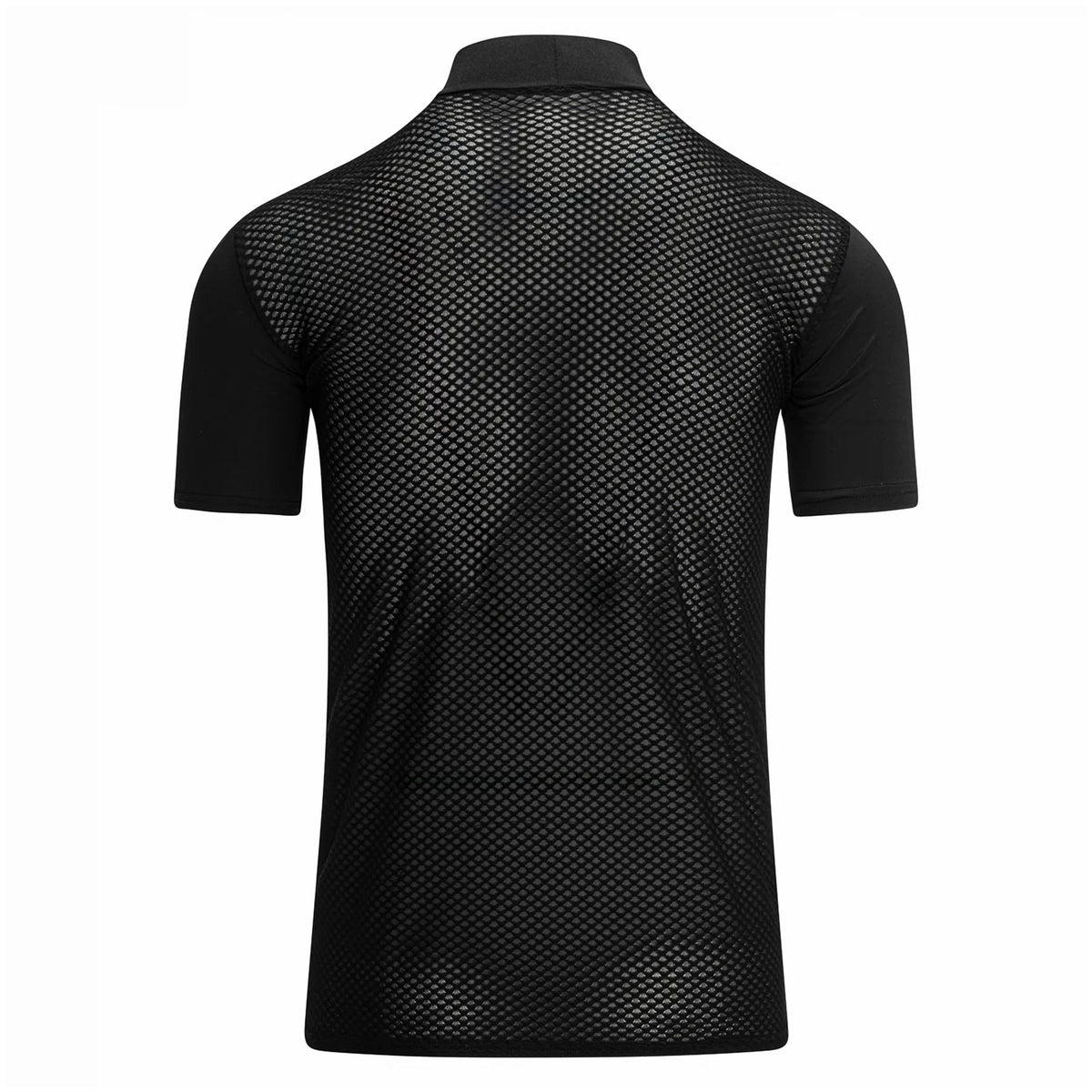 Zerofit Unisex IceSkin Mock Short Sleeve Base Layer Top