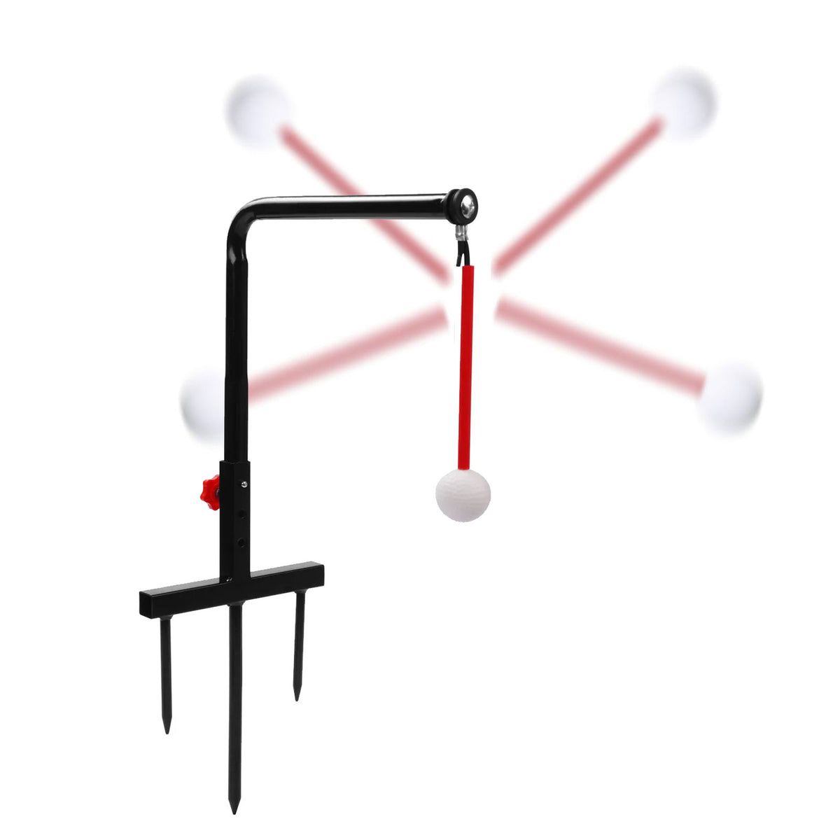 Pure2Improve Golf Swing Trainer with Grass Spikes