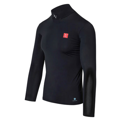 Zerofit Unisex IceSkin Mock Long Sleeve Base Layer Top