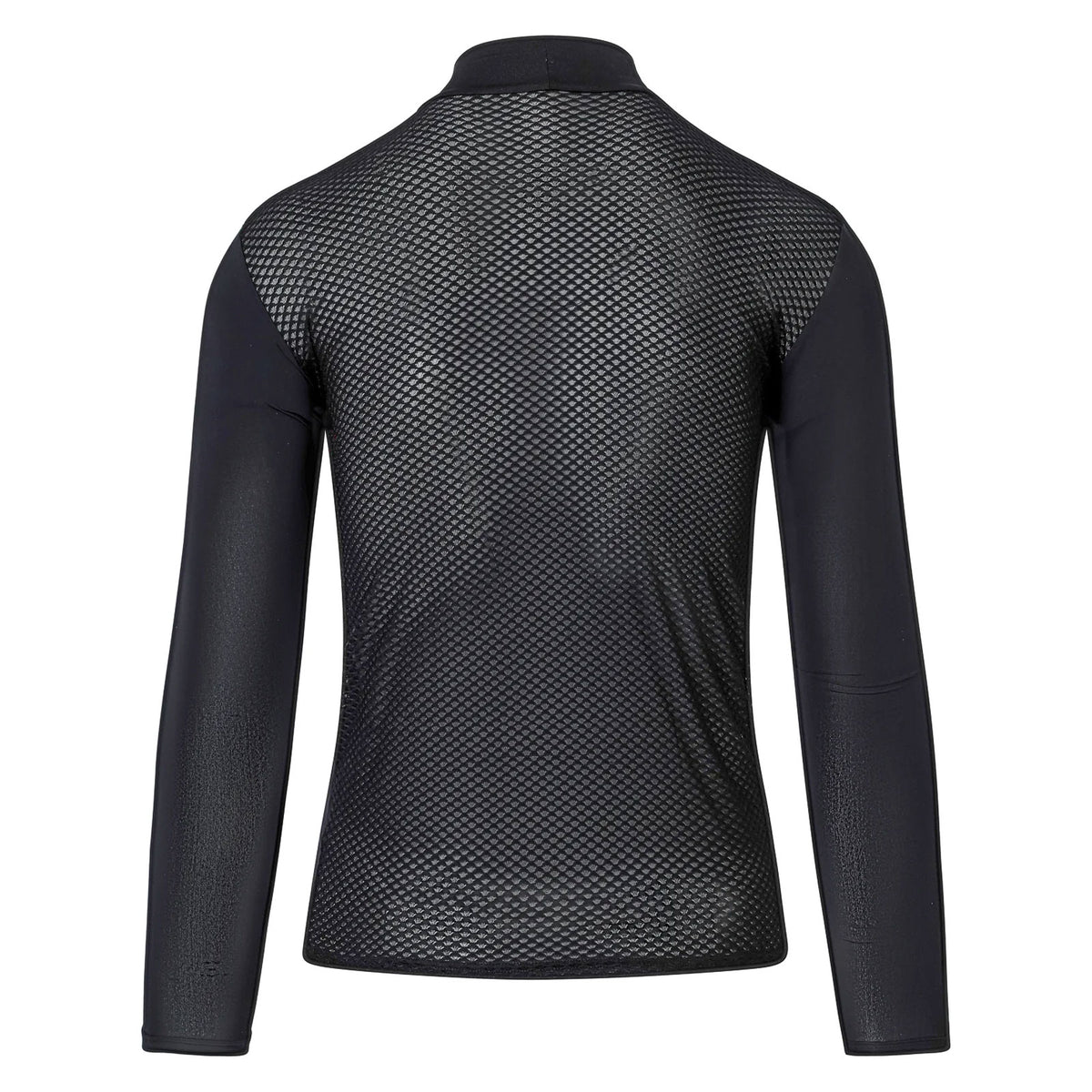 Zerofit Unisex IceSkin Mock Long Sleeve Base Layer Top