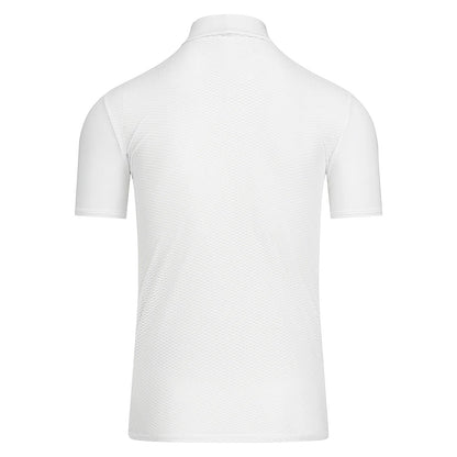 Zerofit Unisex IceSkin Mock Short Sleeve Base Layer Top