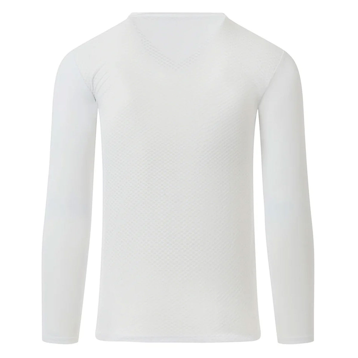 Zerofit Unisex IceSkin V-Neck Long Sleeve Base Layer Top