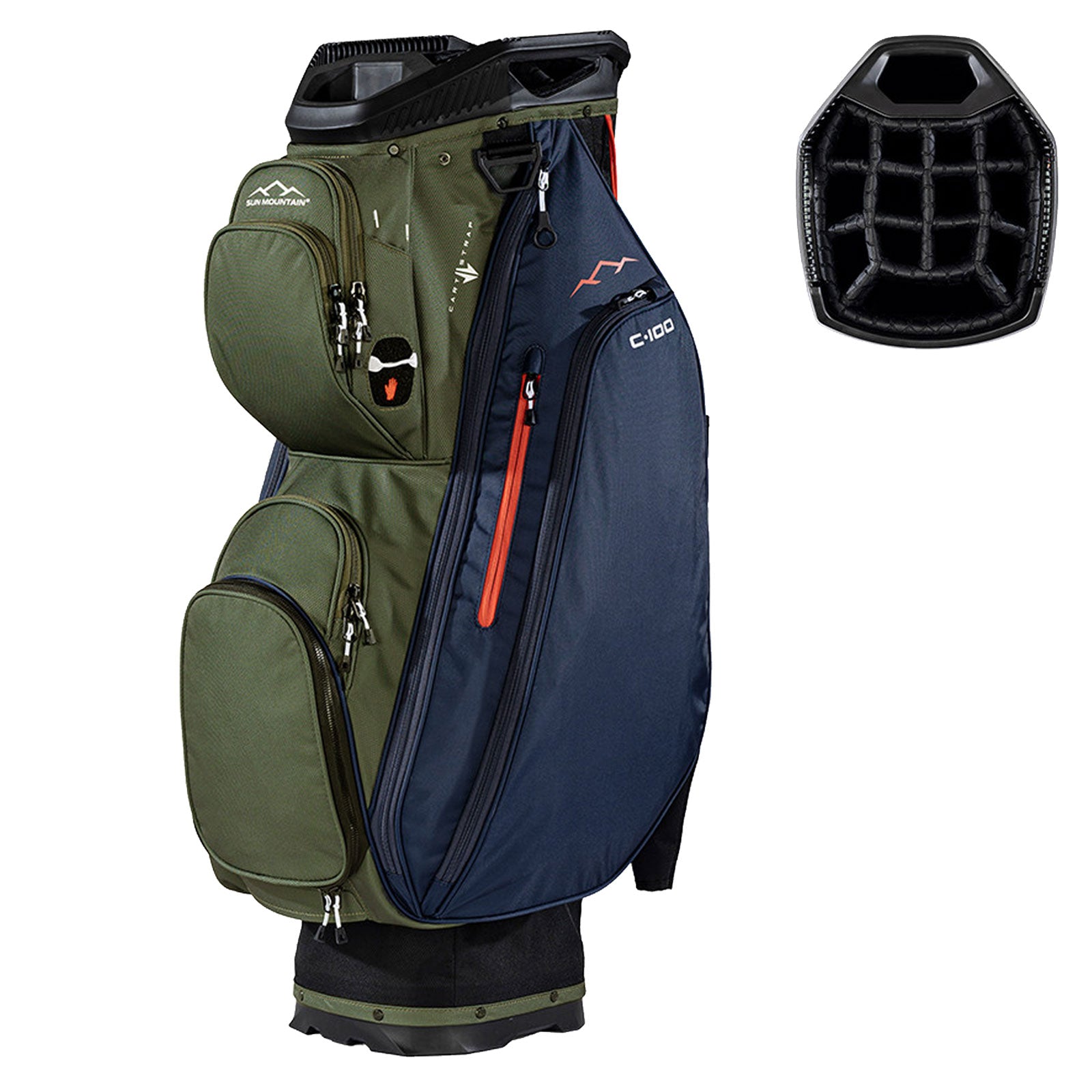 2026 Sun Mountain C100 14-Way Golf Cart Bag