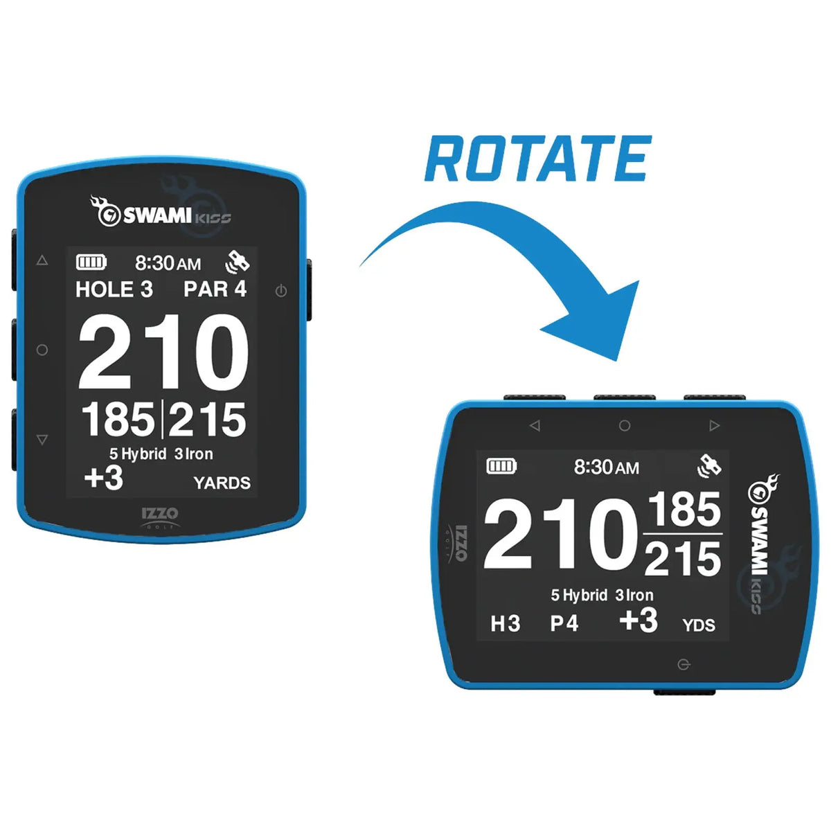 Izzo Golf Swami KISS 2.0 GPS Rangefinder
