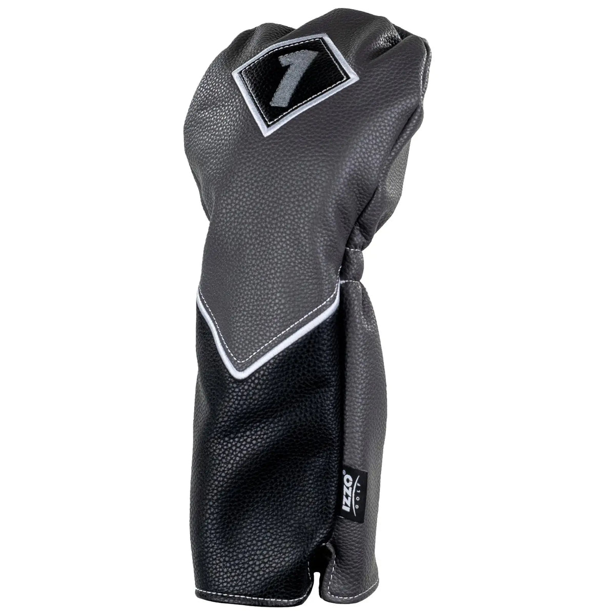 Izzo Golf Premium Headcovers Black/Grey