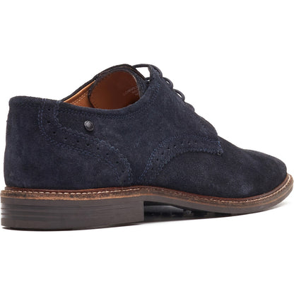 Base London Mens Eton Suede Derby Shoes