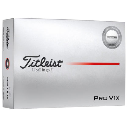 Titleist Pro V1x Aim Enhanced Alignment Golf Balls