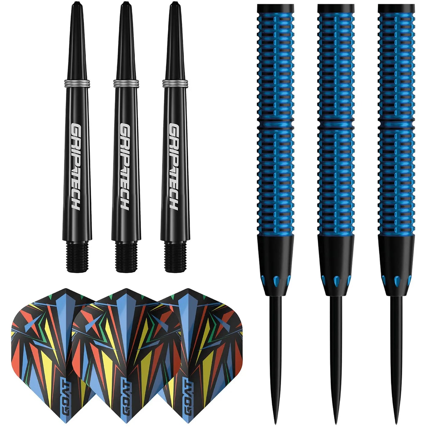 GOAT Athlete Steel Tip 90% Tungsten Darts Set