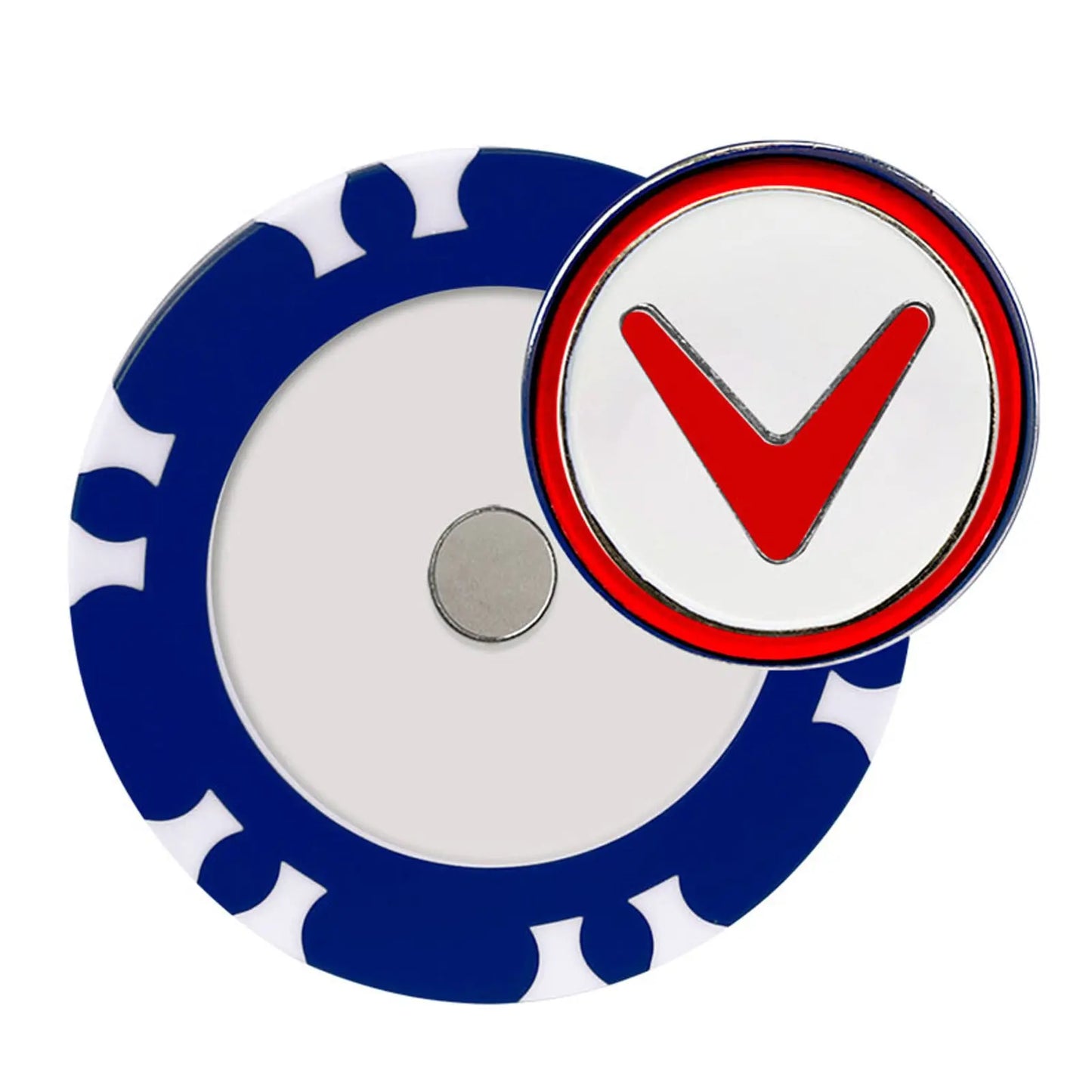 Callaway Dual-Mark 2-in-1 Magnetic Poker Chip Golf Ball Markers