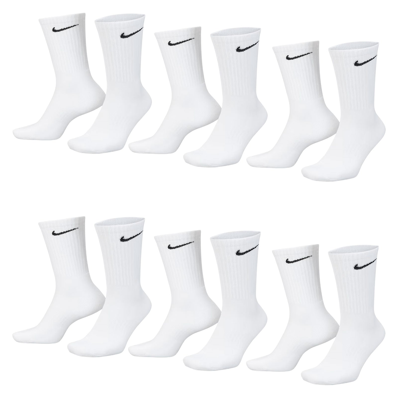 Nike Unisex Everyday Cushioned Socks (6 Pairs)