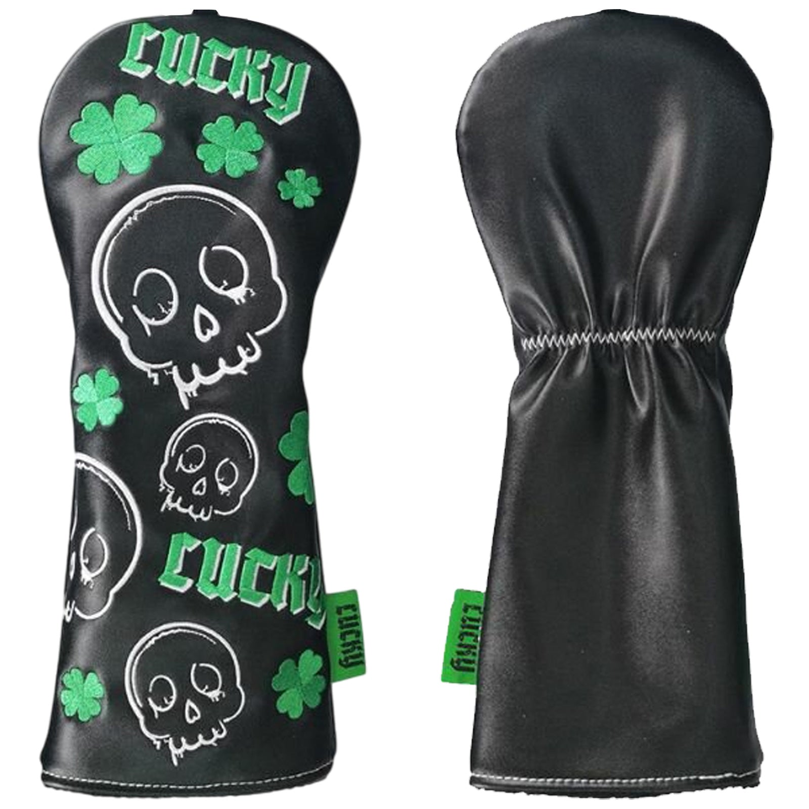 Legend Lucky Skull Headcovers - Black