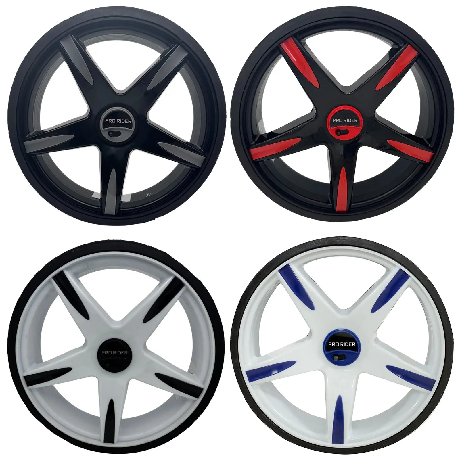 Pro Rider Electric Golf Trolley Rear Wheel