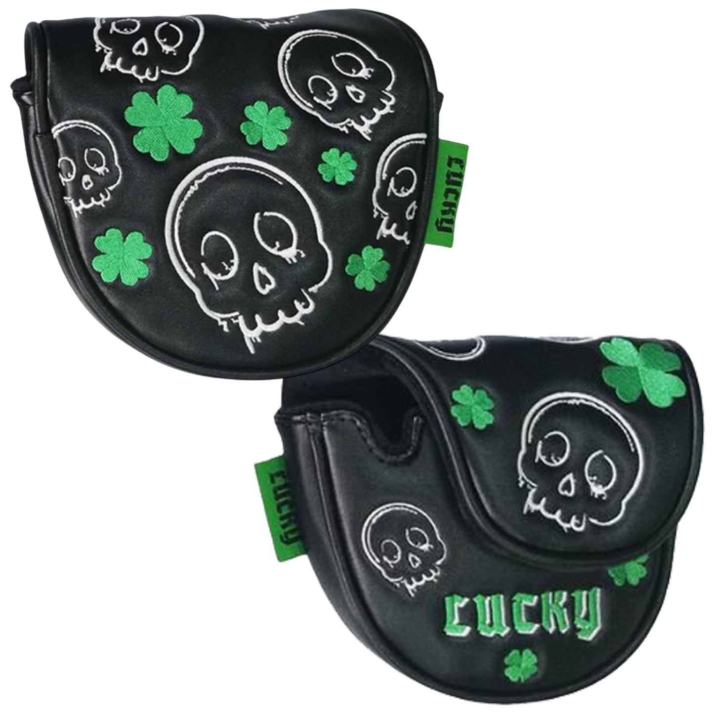 Legend Lucky Skull Headcovers - Black