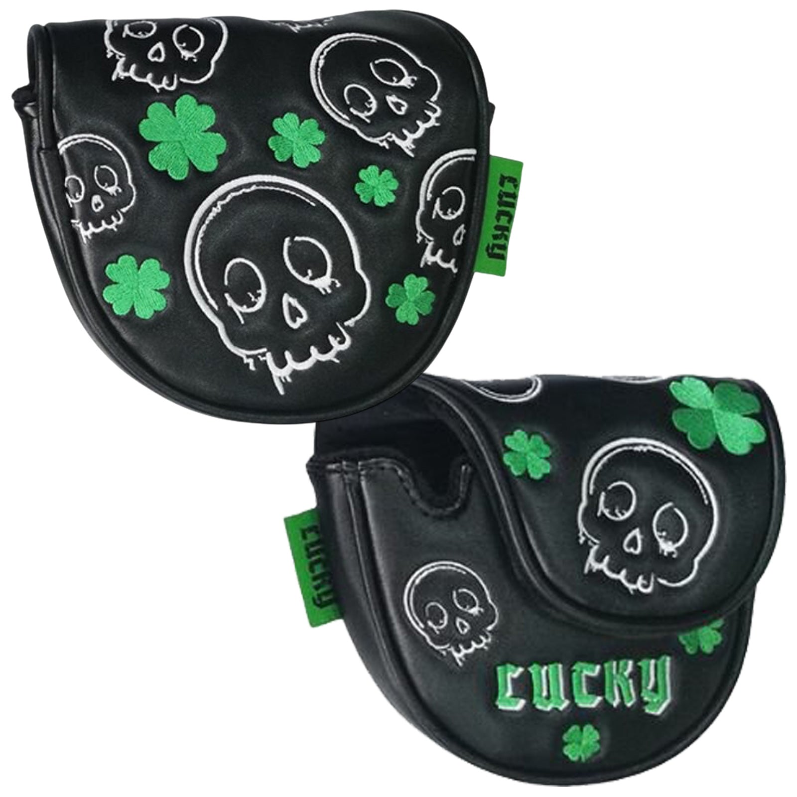 Legend Lucky Skull Headcovers - Black