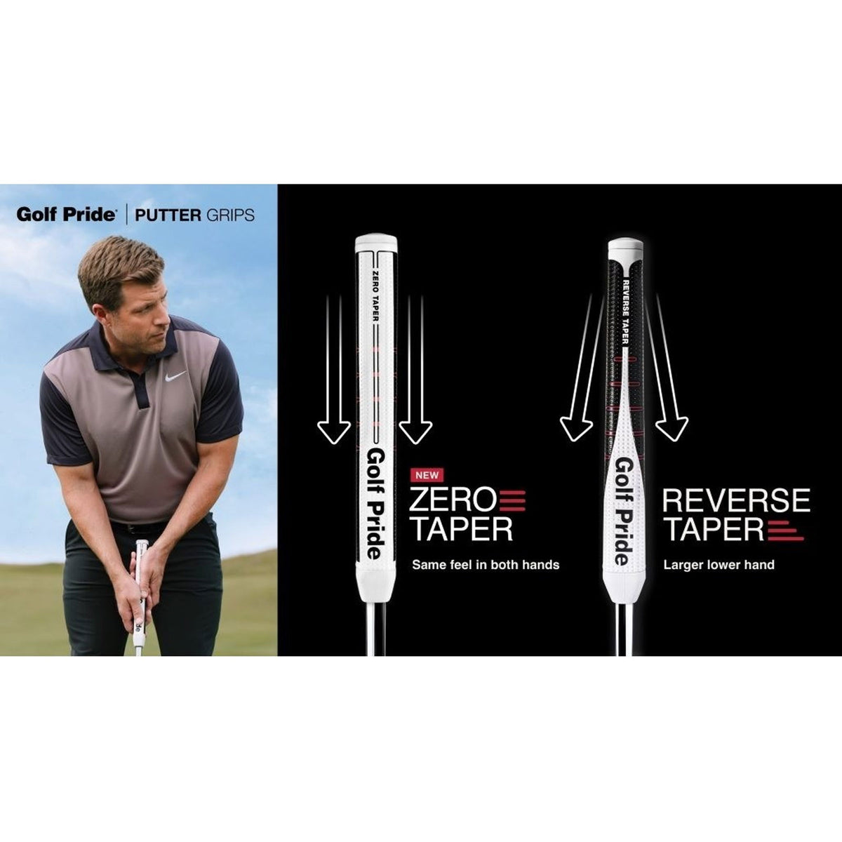 Golf Pride Zero Taper Putter Grip