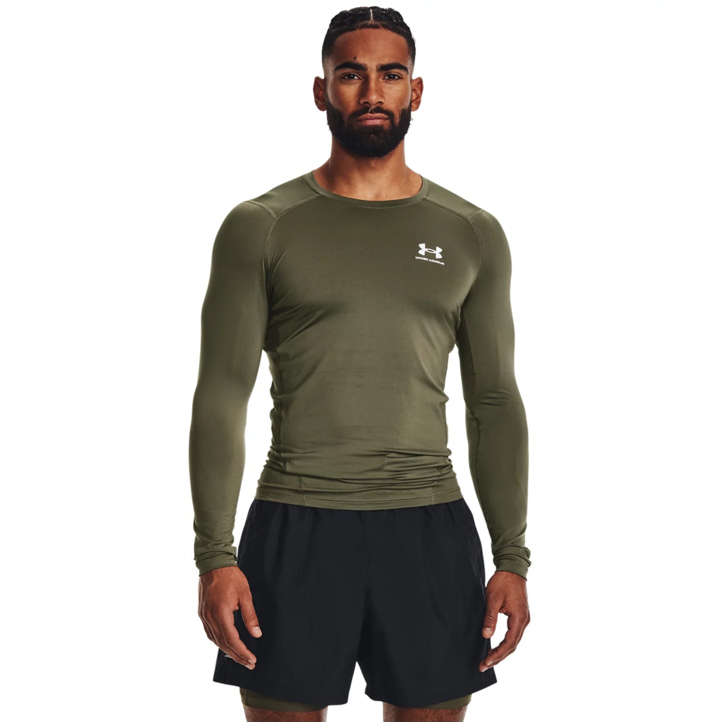 Under Armour Mens HeatGear Compression Long Sleeve Top 3XL 4XL