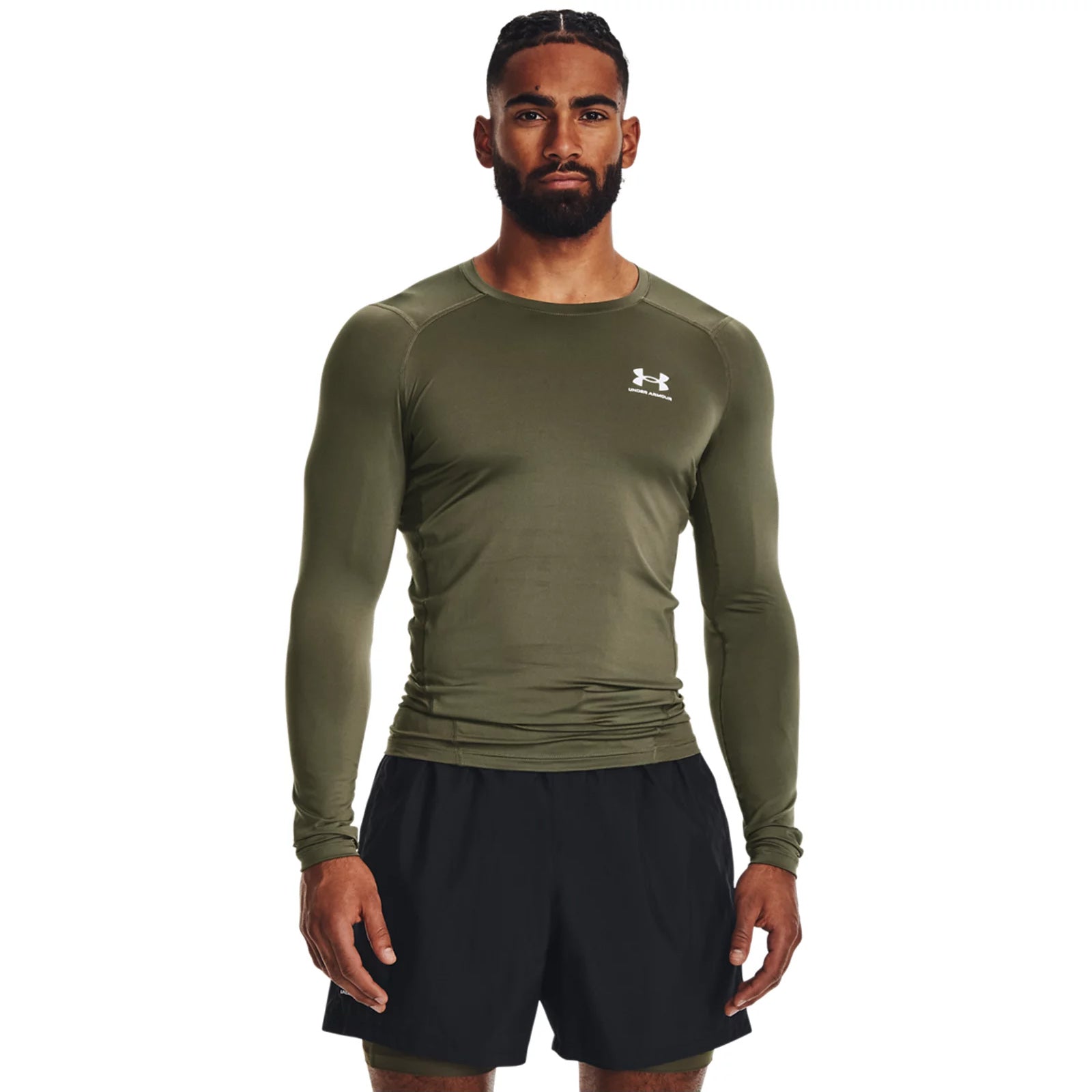 Under Armour Mens HeatGear Compression Long Sleeve Top 3XL 4XL