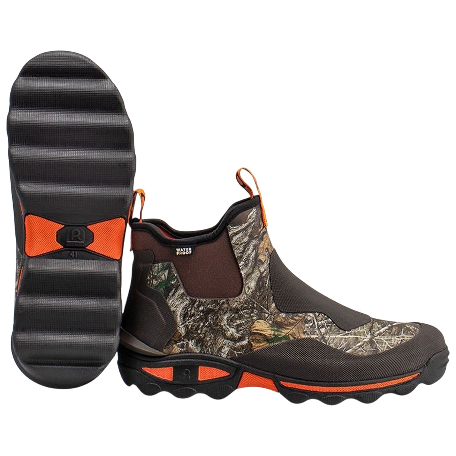 Rouchette Mens Clean Wild Ankle Boots Camo