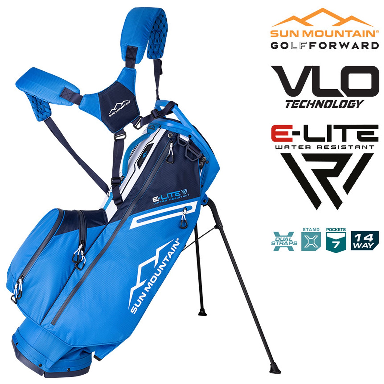 Sun Mountain VLO E-LITE 14-Way Stand Bag