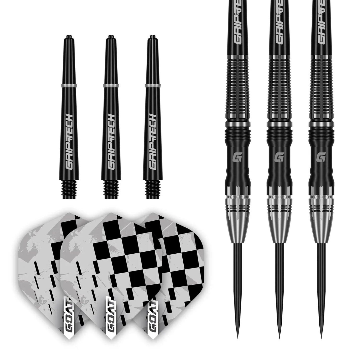 GOAT Rook Steel Tip 95% Tungsten Darts Set