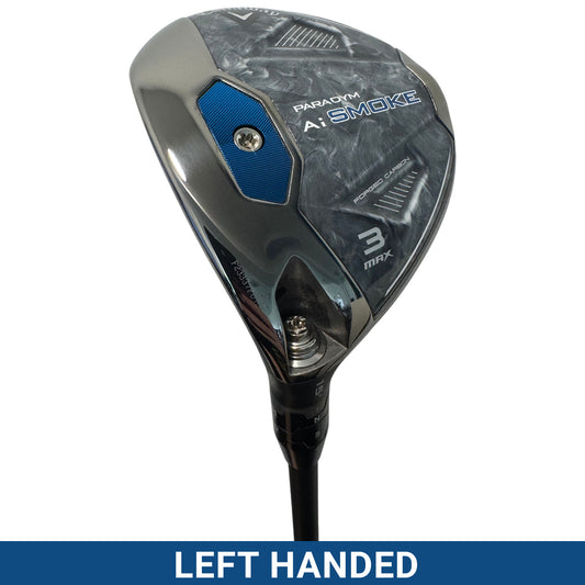 EX-DEMO LEFT Handed Callaway Mens Paradym AI-Smoke MAX Fairway Wood