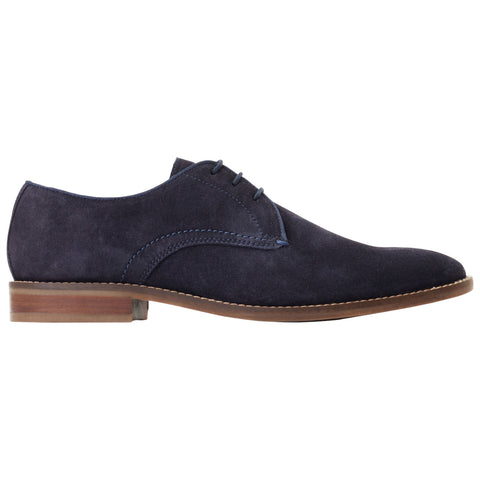 Base London Mens Bronte Suede Derby Shoes