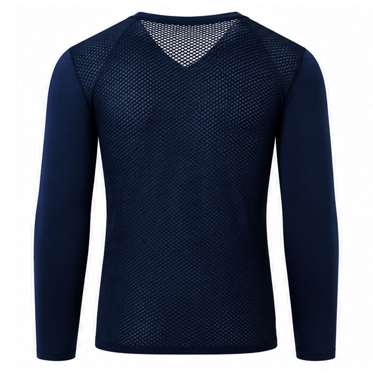 Zerofit Unisex IceSkin V-Neck Long Sleeve Base Layer Top
