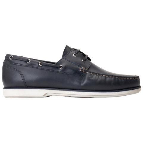 Base London Mens Stern Boat Shoes