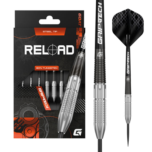 GOAT Reload Steel Tip 80% Tungsten Darts Set