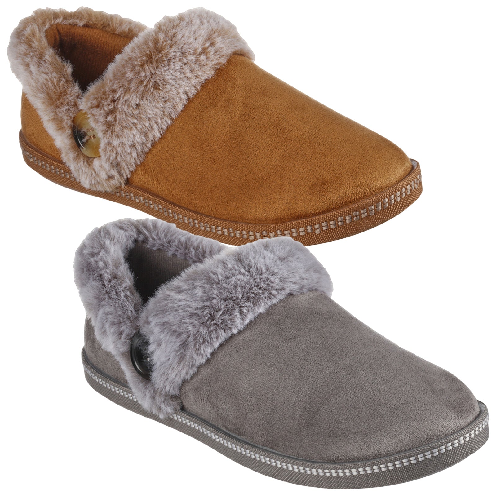 Skechers Ladies Cozy Campfire - French Toast Slippers