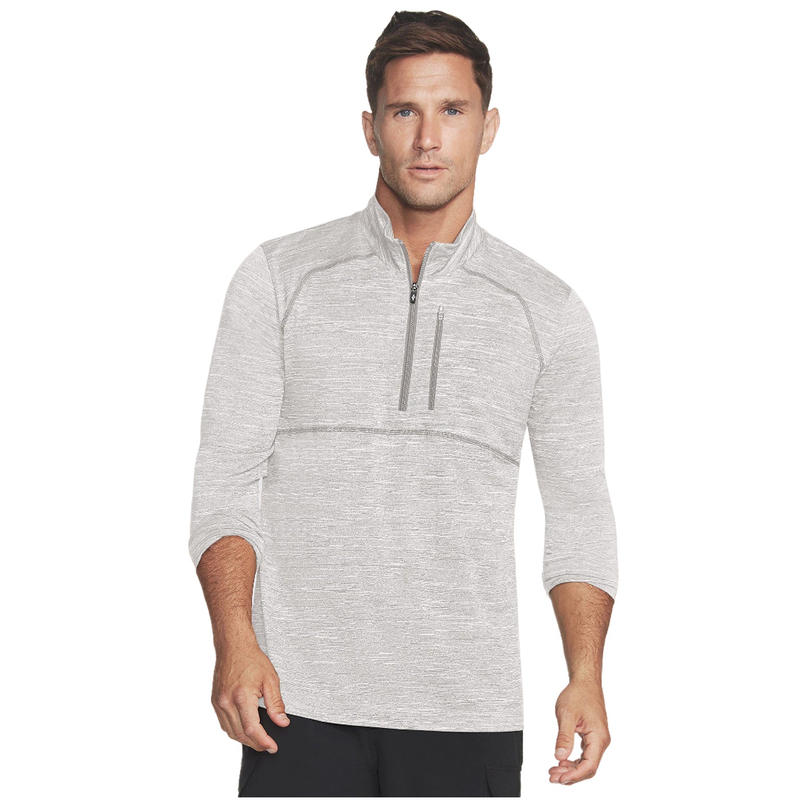 Skechers Mens On The Road Half Zip Top