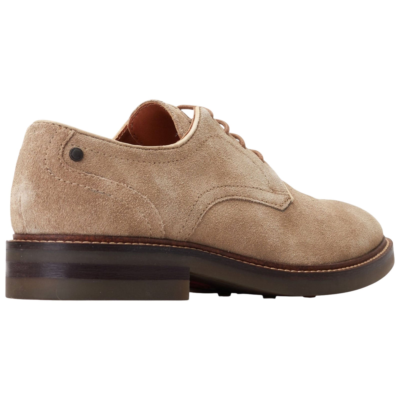 Base London Mens Mawley Suede Derby Shoes