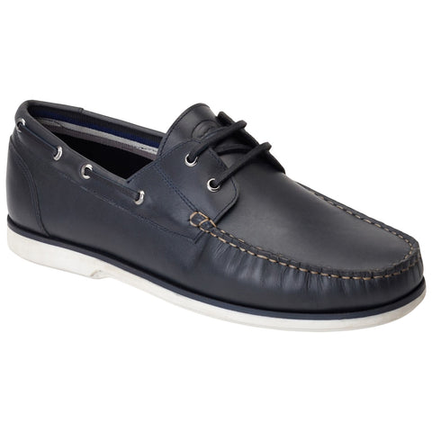 Base London Mens Stern Boat Shoes